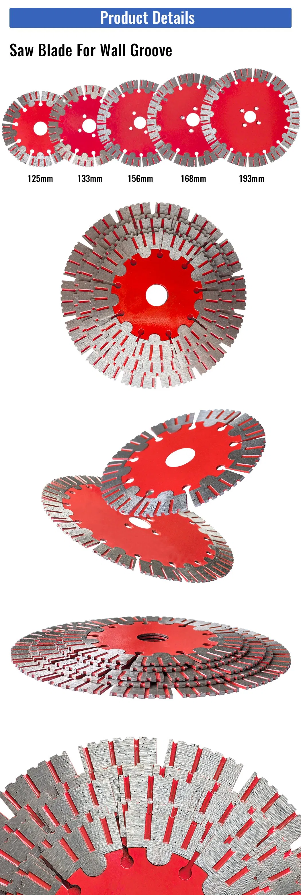 Hc Wholesale Diamond Grinding Wheel Segment Cutting Blade Saw Blade Tools