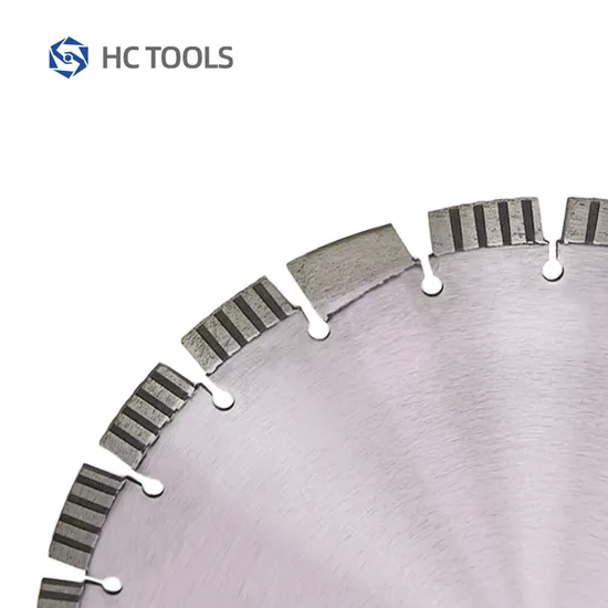 Laser Welded Diamond Saw Blade for Concrete, Brick, Block and Masonry