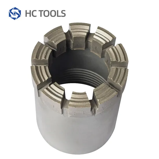 Geological Exploration Coal Mine Application Segments Diamond Drill Bit 2.4inch Hole Saw