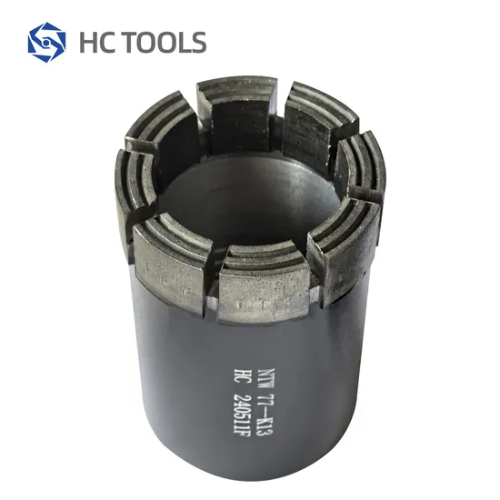 Hot Selling 3" Diamond Core Drill Bits for Geological Exploration Rock Mining Drilling