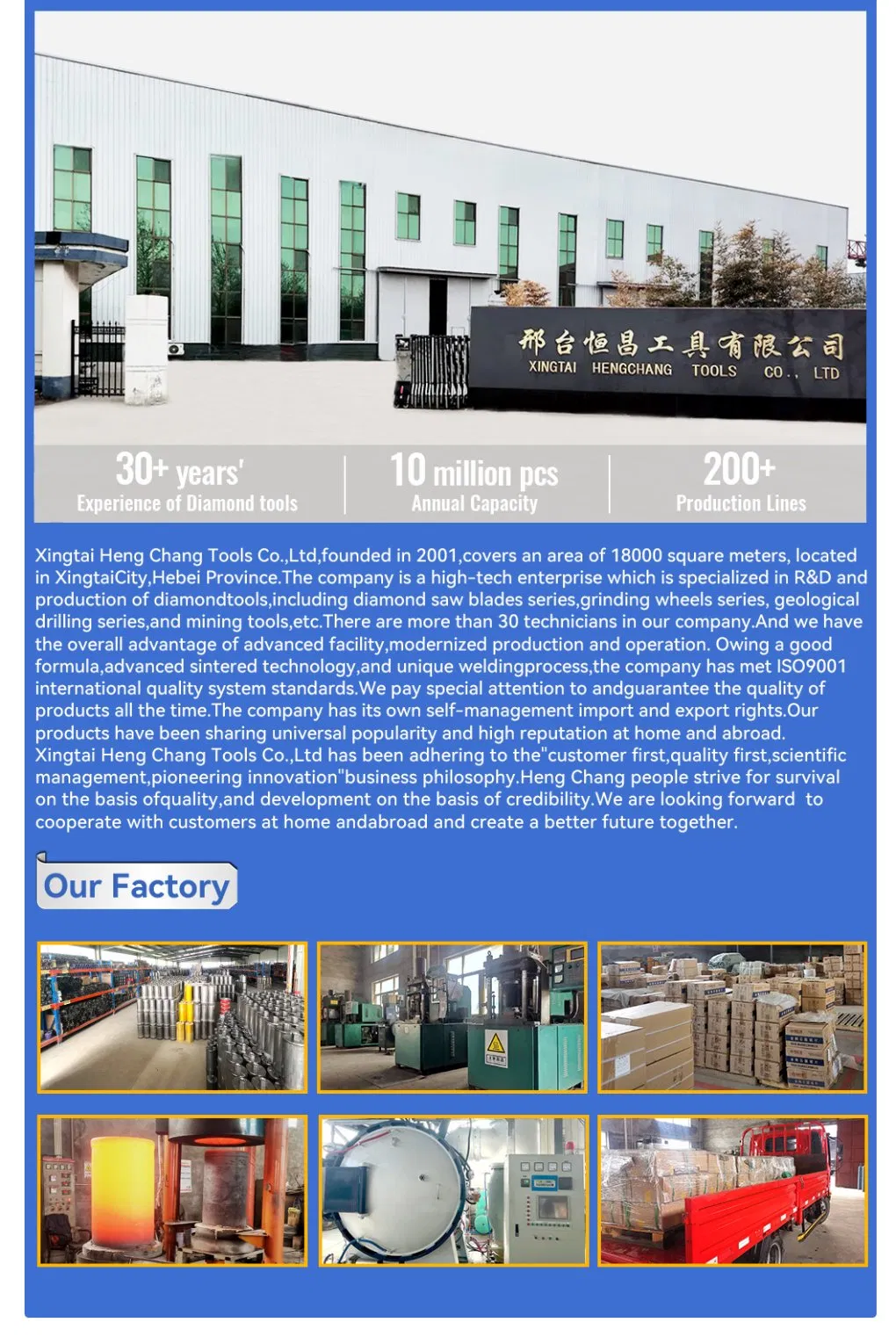 High-Performance Diamond Cutting Disc for Concrete Brick Walls and Cement Piles