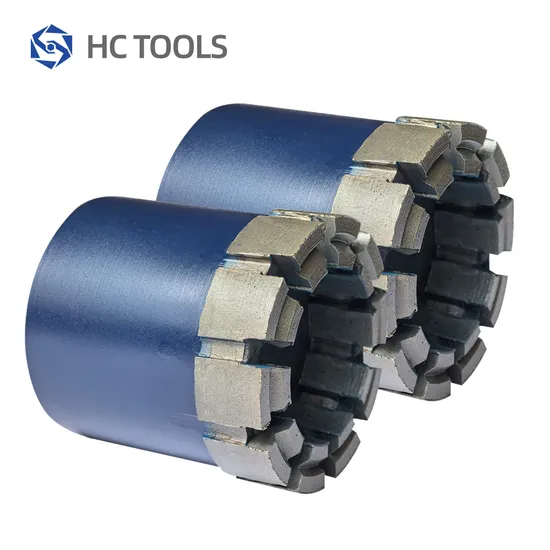 High Quality Double Layer Tooth Diamond Drill Bit for Core Drilling