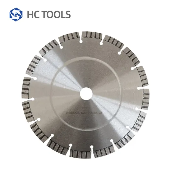 Laser Welded Diamond Saw Blade for Stone and Concrete Cutting