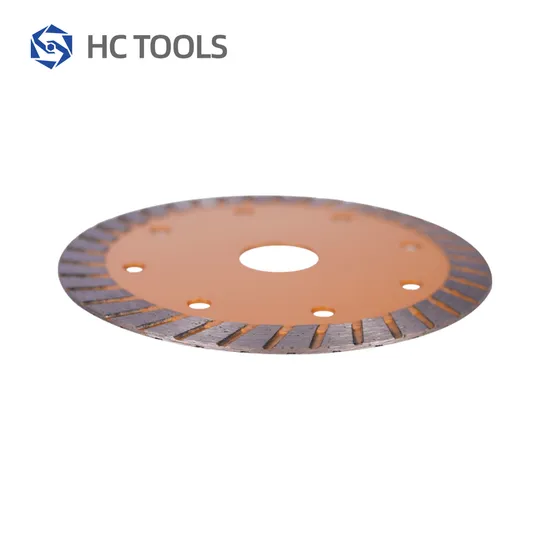 Granite Stone Concrete Saw Blade Protected Circular Continue Turbo Sintered Diamond Blades