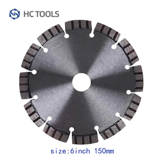 6" PRO Plus Reinforced Concrete 150mm Diamond Saw Blade Turbo Segmented