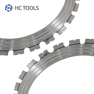 Laser Welded Turbo Segment Diamond Circular Ring Saw Blade for Concrete Cutting