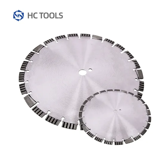 250mm to 800mm Laser Welded Segment Circular Silent Core Bridge Saw Diamond Saw Blade for Granite Cutting