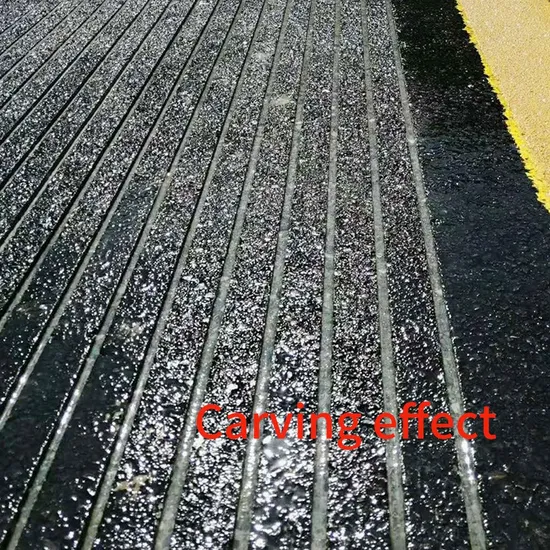 160mm High-Quality Engraved Strip Pattern Cutting Blade, Street Anti Slip Cross Cutting Disc