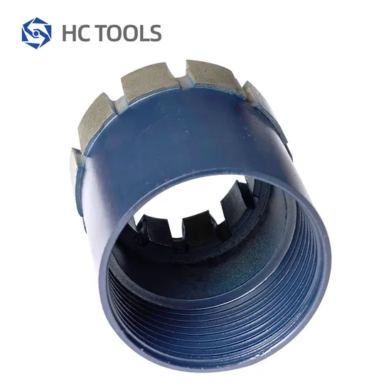 Concentric Ring Tooth Diamond Drill Bit for Core Drilling
