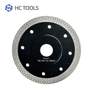 4.5inch Hot Press Diamond Cutting Discs for Ceramic Tile with No Collapsing Edges