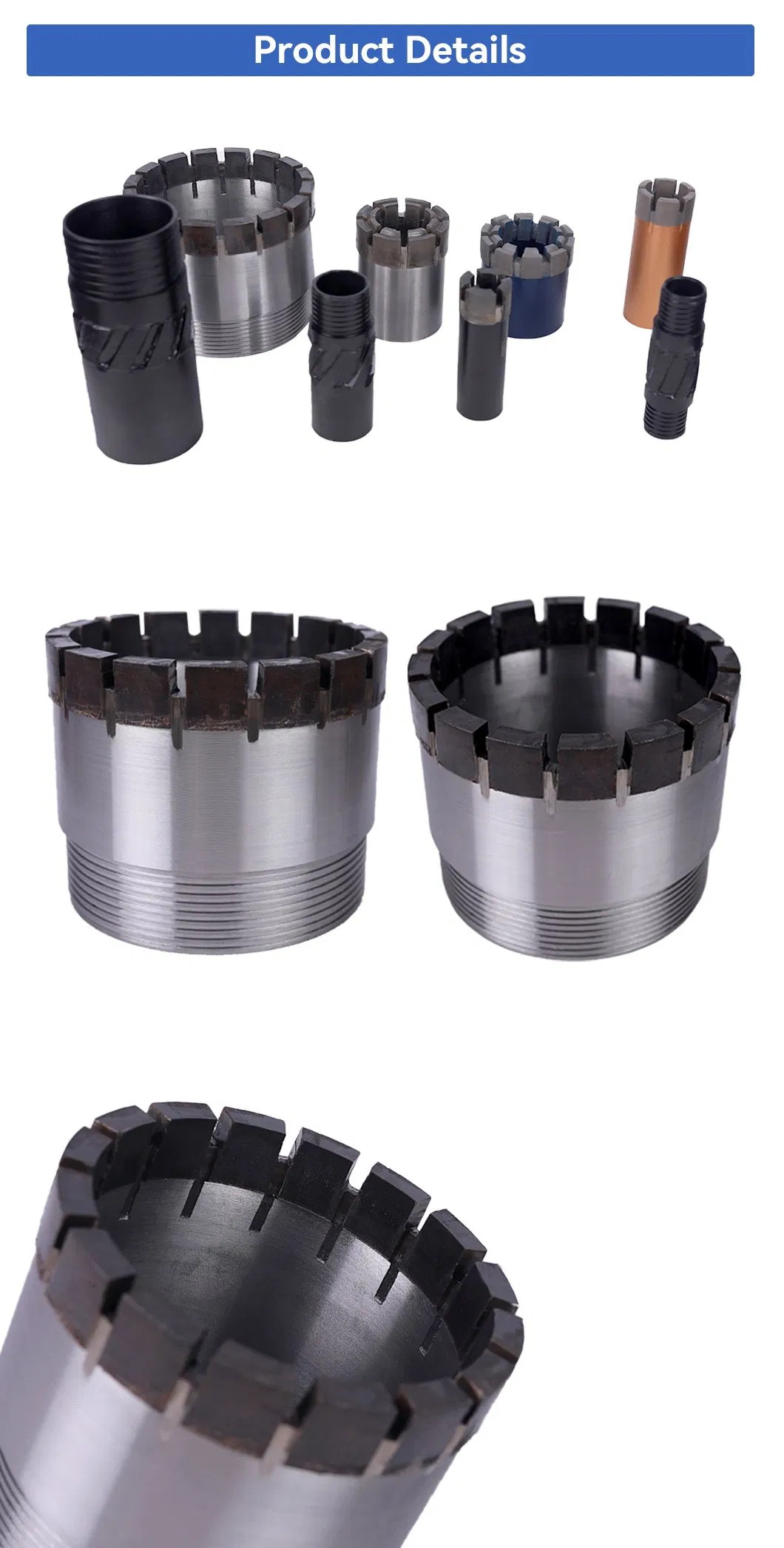 Promotional 133mm Diamond Core Drill Bits Hardware Tool Geological Saw Drilling Cutter