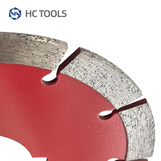 Professional Grade 6.5inch Diamond Saw Blade for Cutting Asphalt Concrete Road Slotted