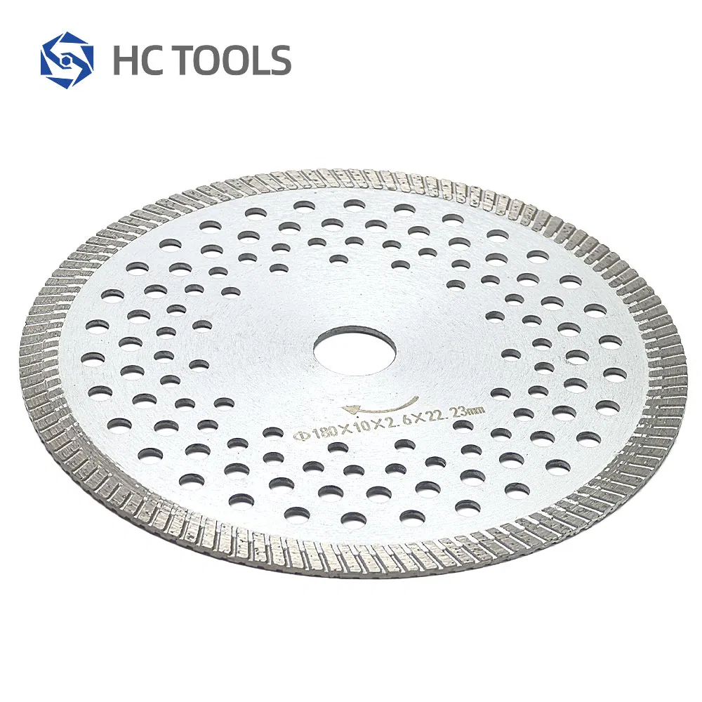7inch High-Performance Super-Durable Diamond Turbo Cutting Disc
