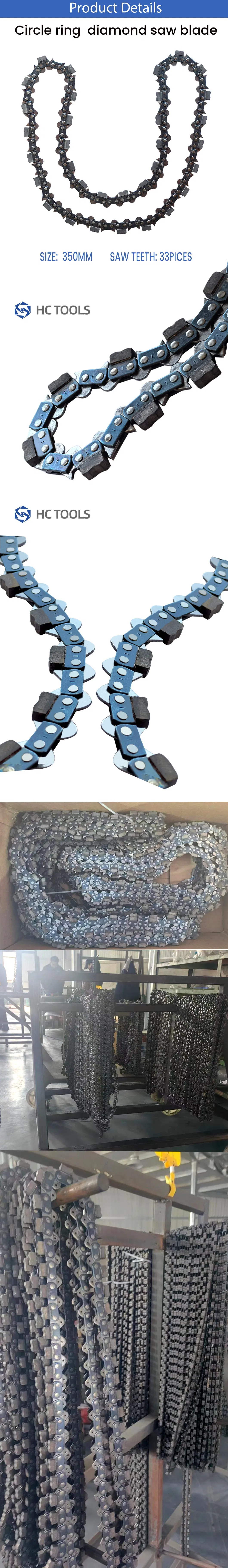 Hc Tools Laser Welded Saw Chains 404 Cutting Wood Concrete Chain Saw Part Garden Field Tools