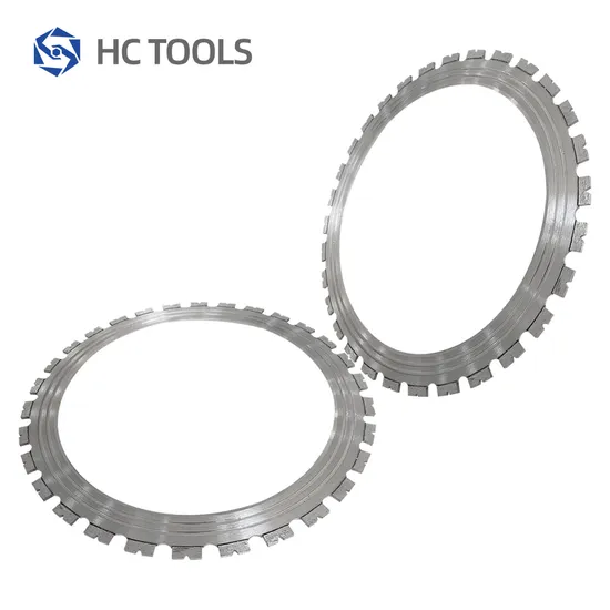 Laser Welded Good Quality Diamond 350mm Ring Saw Blade with Arix Segments