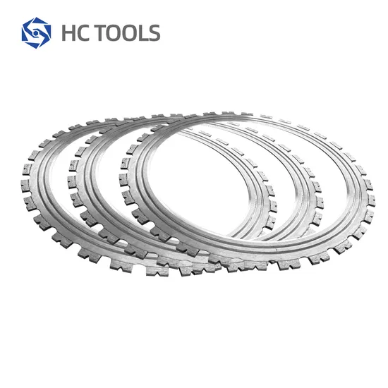 Laser Welded Turbo Segment Diamond Circular Ring Saw Blade for Concrete Cutting