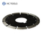 in Stock Concrete Wet Cutting Blade 160mm Segmented Diamond Saw Disc Wall Asphalt Road Scale