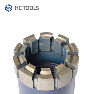 Blue Color 77mm Diamond Core Drill Bit for Granite Concrete Rock Drilling