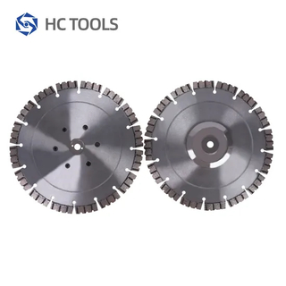 Laser Welded Diamond Saw Blade for Cured Concrete/Asphalt with Drop Slot
