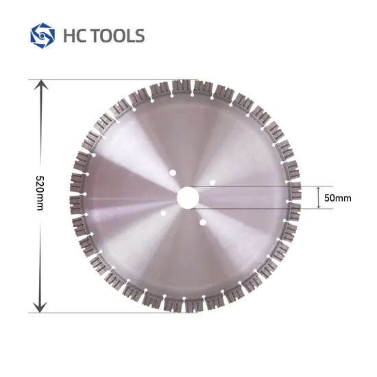 General Purpose Premium Wet/Dry Laser-Welded 20" Diamond Saw Blade Granite Cutting Blade