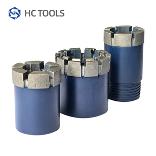 Premium Geological Core Drill Bits Diamond Tools 2.4" Mining Drilling Hard Rock Concrete Coal