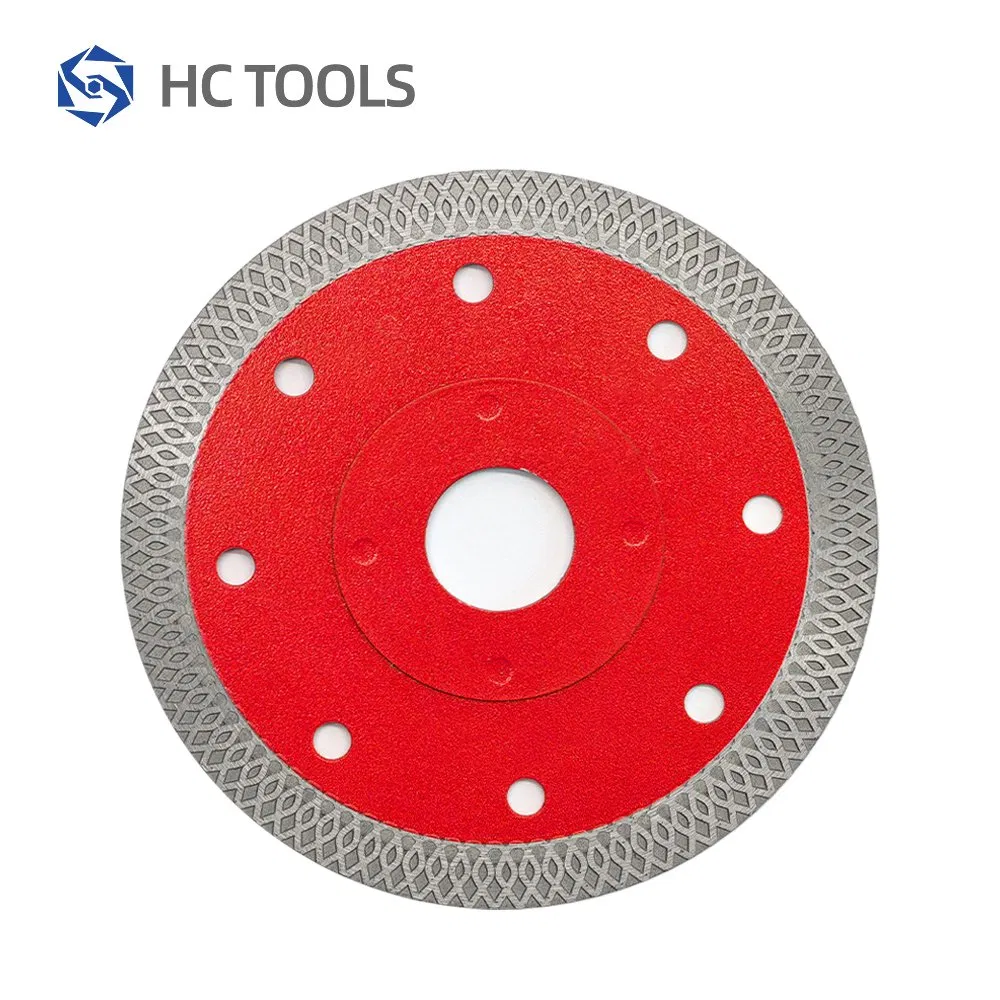 4.5inch Hot Press Diamond Cutting Discs for Ceramic Tile with No Collapsing Edges