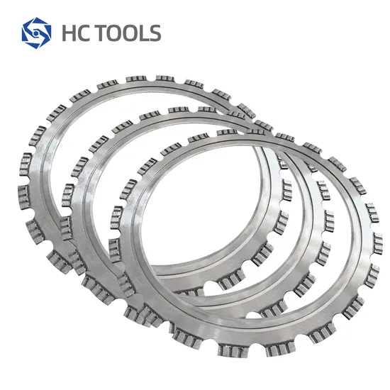 Hc China Factory Concrete Ring Saw 350mm Diamond "Ring" Saw Blade for Ring Saw Road/ Wall Cutter D370