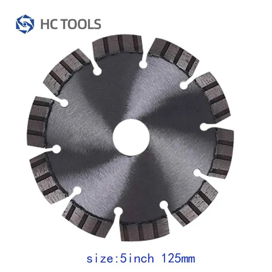 Hc Factory 14 Inch Super Value Laser Welded Turbo Segment Diamond Saw Blades Dry Wet Faster Cutting for Concrete