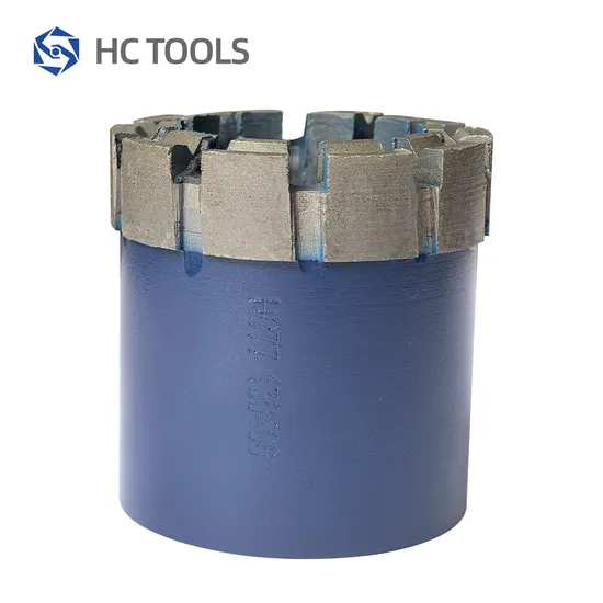 Sintered Diamond Drilling Tools 3" Core Drill Bit for Geological Mining Exploration Hole Saw