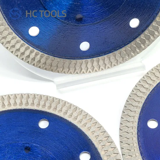 High Quality 4inch Diamond Cutting Disc with Flange Plate for Fast Cutting
