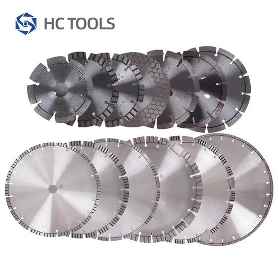 Segmented 13" Diamond Blades Saw Disc Laser Welded Cutting Tools for Stone General Purpose