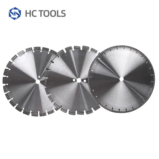 Hchigh Quality 14 Inch 350mm Laser Welded Cutting Diamond Saw Blades for Concrete Cement Block Wall Grooving