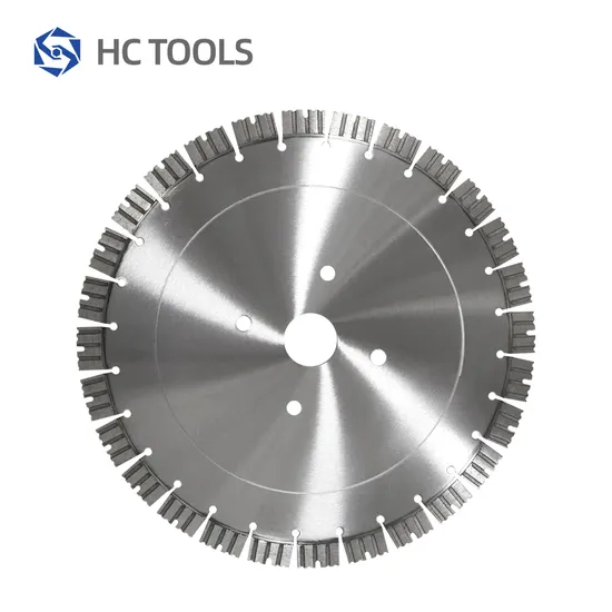 Hc Factory Laser Welded Diamond Saw Blade for Abrasive Materials
