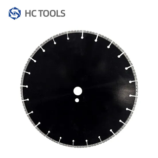 Hc Factory 200-600mm Laser Welded Silent Circular Disc Diamond Saw Blade for Granite Sandstone Marble Cutting Tool