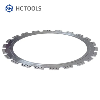 Trendy Silver Brazed Ring Diamond Saw Blades 350mm Turbo Granite Wet Cutting Hardware Tools