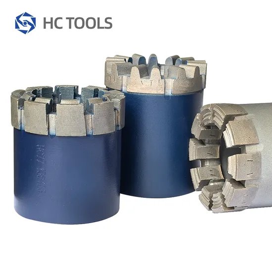 Geological Exploration Coal Mine Application Segments Diamond Drill Bit 2.4inch Hole Saw