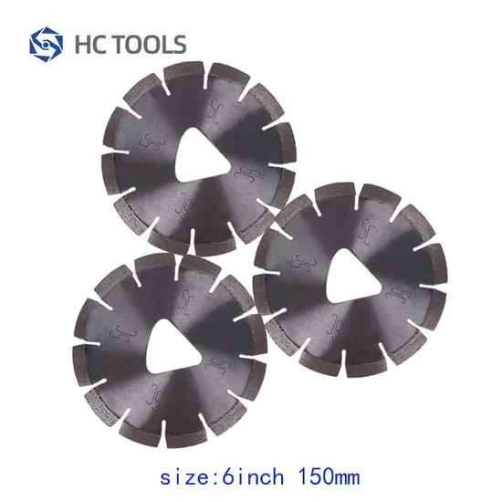 150mm with Laser Welded Fast Cutting Diamond Saw Blade for Reinforced Concrete