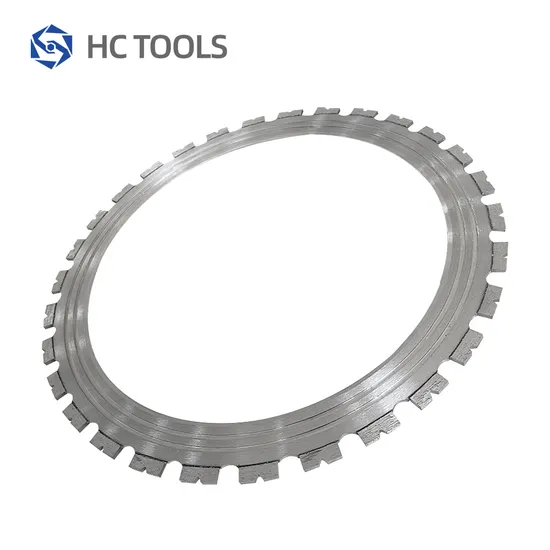 High Quality 16/20in Ring Saw Blade for Concrete & Masonry Hand Held Diamond Concrete Ring Saw Cutting Blade