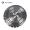 Factory Supply 370mm Laser Welded Saw Blade Turbo Diamond Cutting Disc for Asphalt Marble