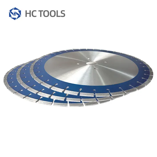 Best Selling 500mm Weld Segment Diamond Cutting Disc Pebble Asphalt Concrete Saw Blade