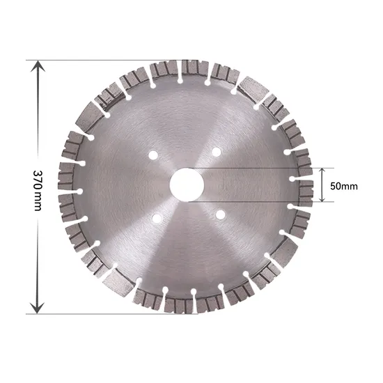Hc Factory 16 Inch 400mm Laser Welded Diamond Blade for Asphalt Concrete
