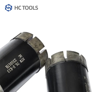 Diamond 3" Impregnated Core Drill Bit for Well Mining Exploration Drilling Hard Rock