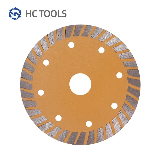 Granite Stone Concrete Saw Blade Protected Circular Continue Turbo Sintered Diamond Blades
