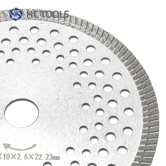 7inch High-Performance Super-Durable Diamond Turbo Cutting Disc