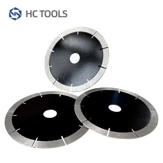 Premium 130mm 160mm Segmented Hot Pressed Saw Blade Ceramic Glazed Tile Cutting Disc