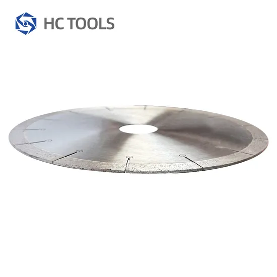 Wholesale Extremely Durable Thin Segment Diamond Saw Blade for Cutting and Trimming Quartz Topaz Glass and Fine Agates