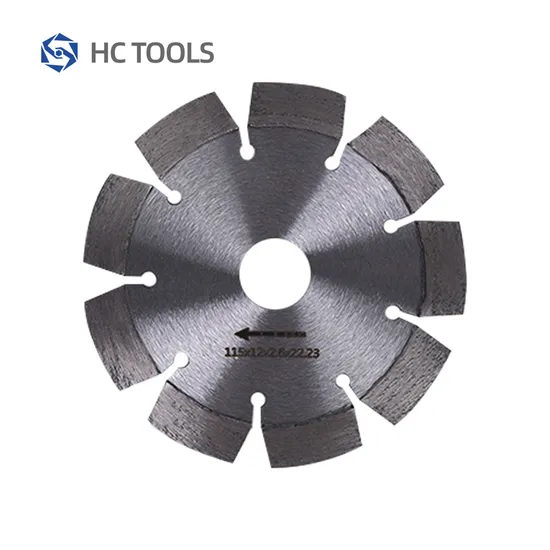 125mm Floor Laser Welded Diamond 15mm Thick Segment Floor Grooving Disc Tuck Point Saw Blade