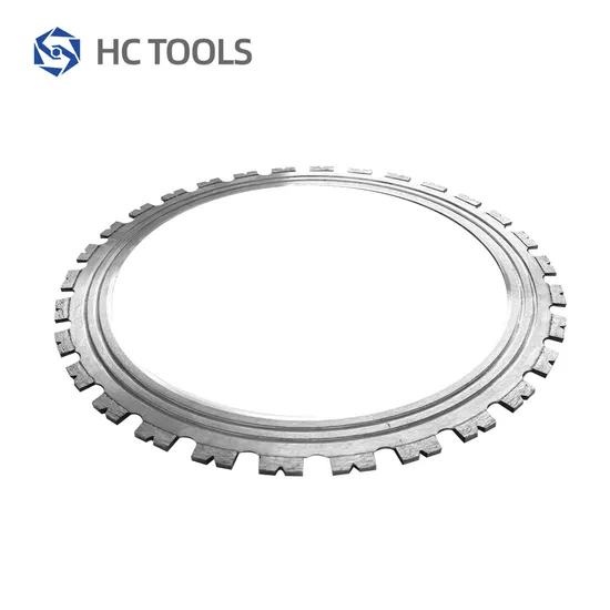 Laser Welded Turbo Segment Diamond Circular Ring Saw Blade for Concrete Cutting
