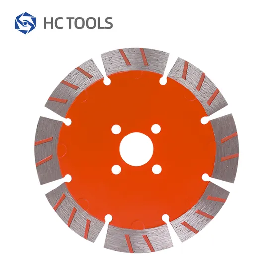 Factory Hot Press Sintered Disc Turbo Diamond Saw Blade for Cutting Stone Tile Granite Marble Concrete Brick