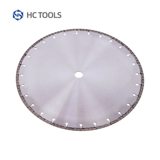 16 Inch High Quality Laser Welded Diamond Cutting Disc Blade for Cutting Rebar in Concrete Reinforced Concrete